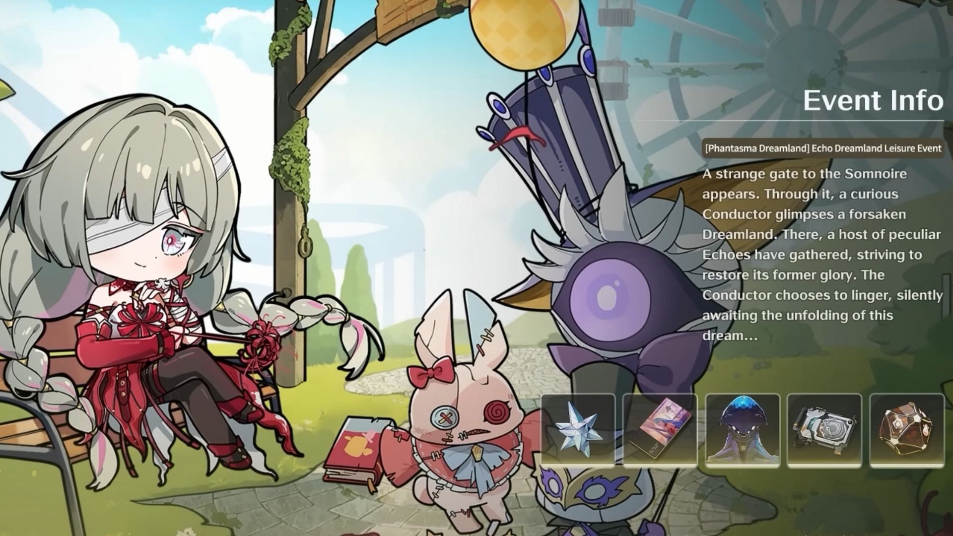Phantasma Dreamland event (Image via Kuro Games)